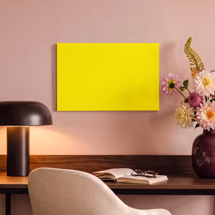 Canvas schilderij - Sunshine - Glow - Geel — 3
