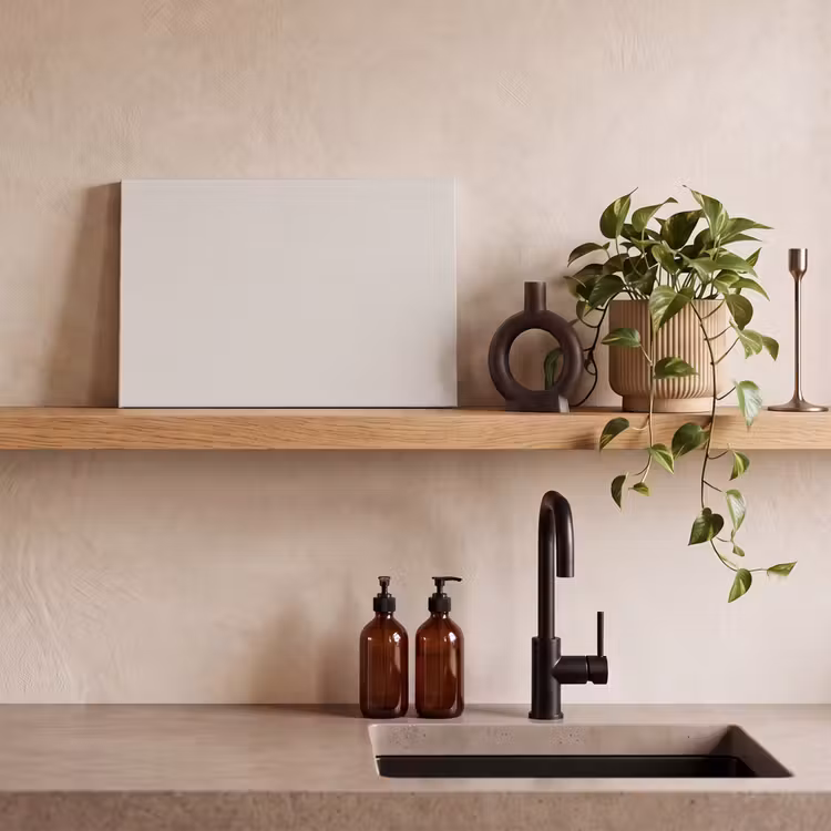 Canvas schilderij - Silent - Sandstone - Grijs — 2