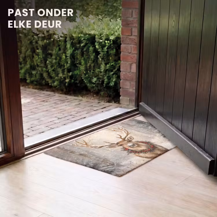 Deurmat - Kerst - Rendier - Winter - Krans — 7