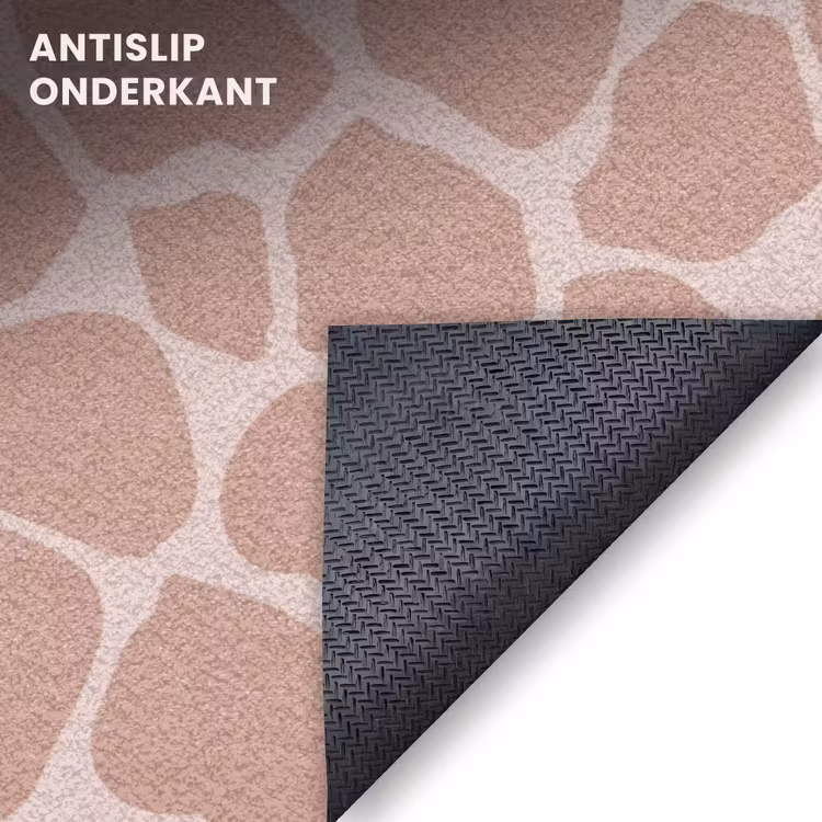 Deurmat - Giraffe - Lichtroze - Warm - Roze — 6
