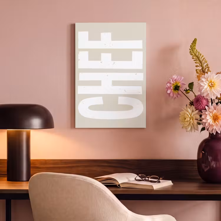 Canvas schilderij - Wit - Chef - Decoratie - Japandi — 3
