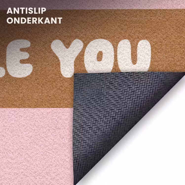 Deurmat - Quote - Pink - Dog — 6