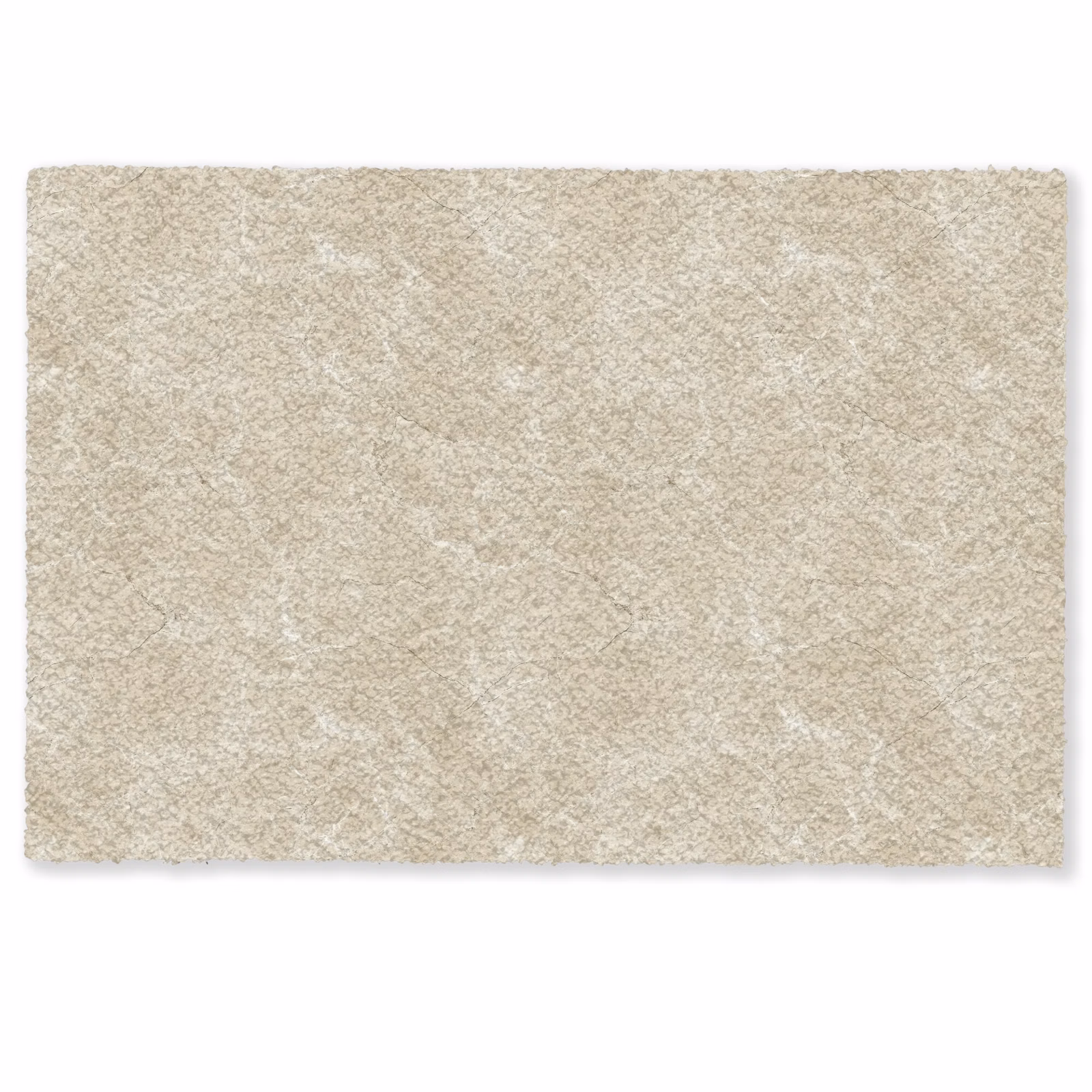Deurmat - Lichtbeige - Marmer - Diffusie adering — 1