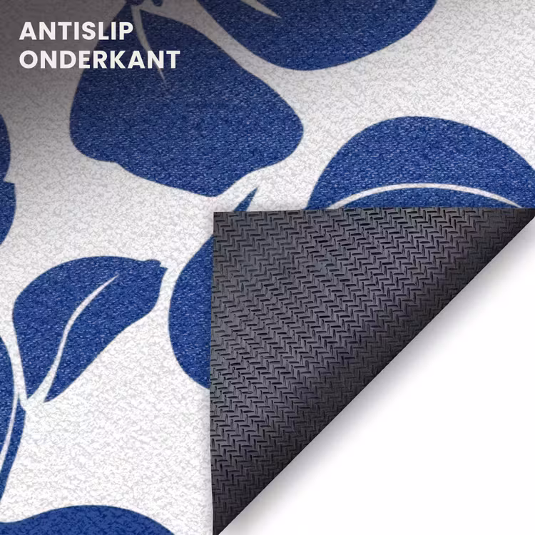 Deurmat - Floraal - Modern - Blauw — 6