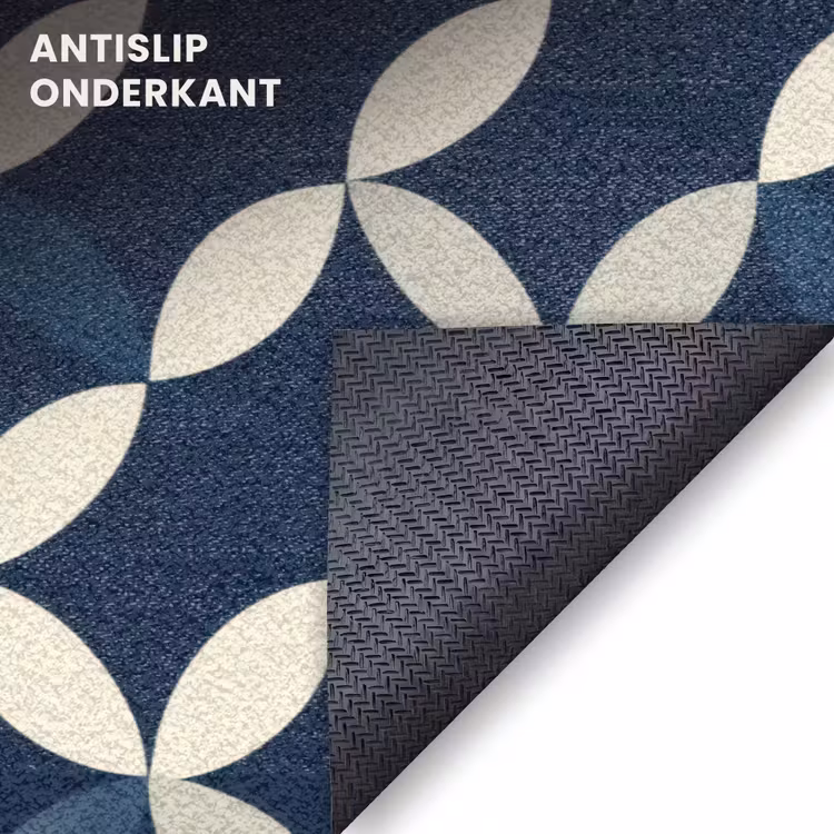 Deurmat - Abstract - Patroon - Blauw — 6