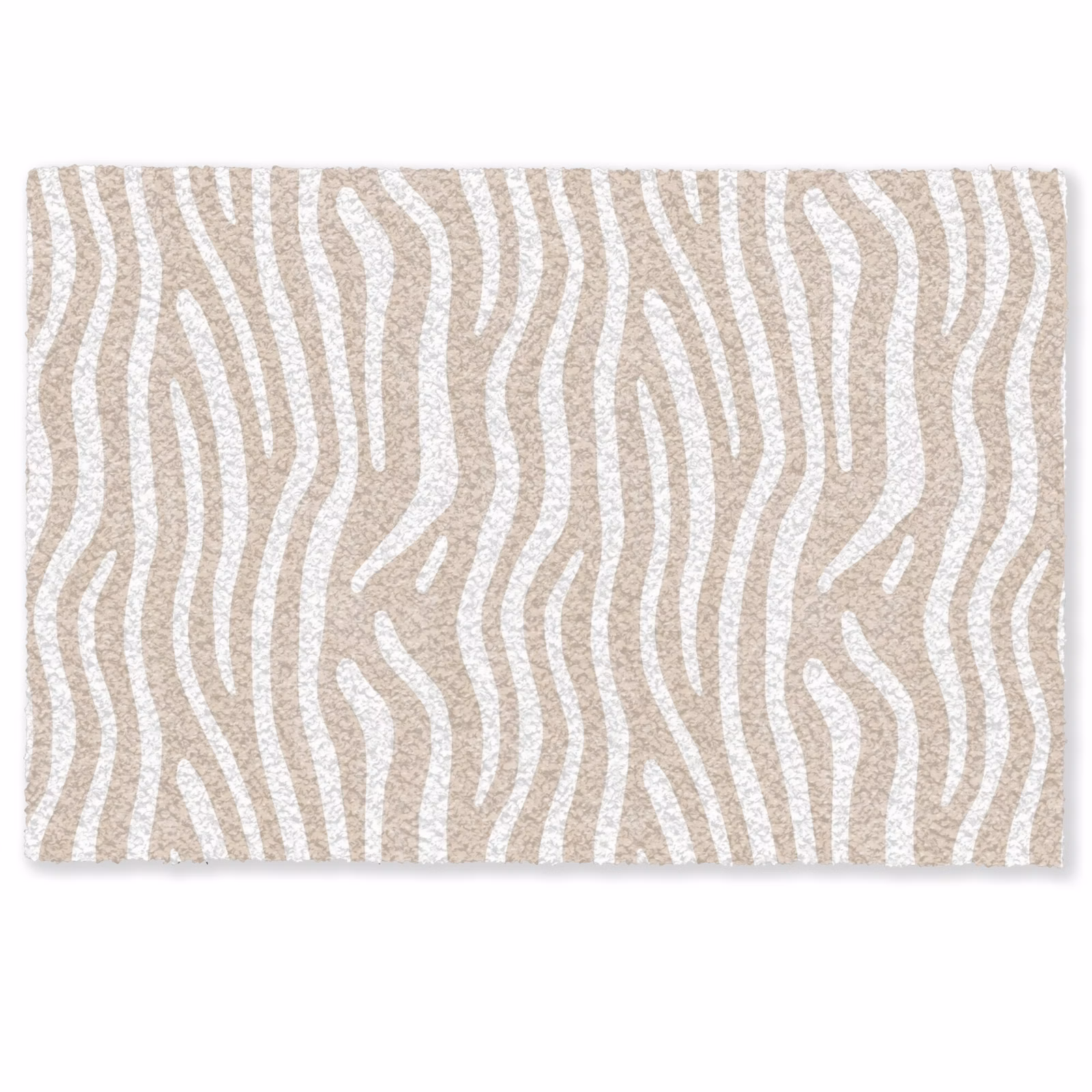 Deurmat - Abstract - Zebra - Beige — 1