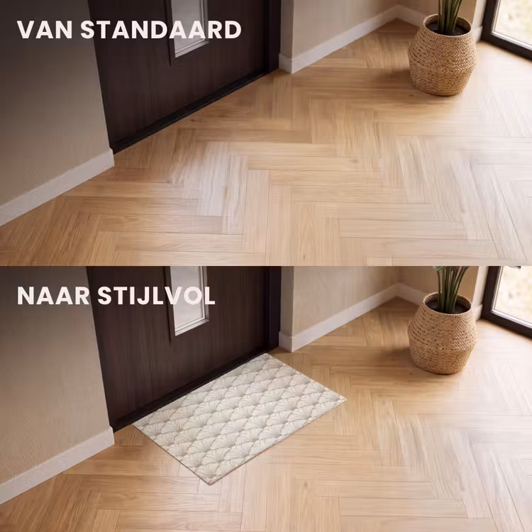 Deurmat - Klassiek - Art - Beige — 3