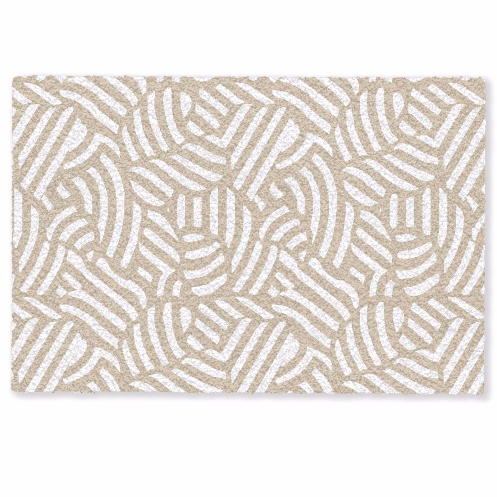 Deurmat - Abstract - Modern - Beige — 1