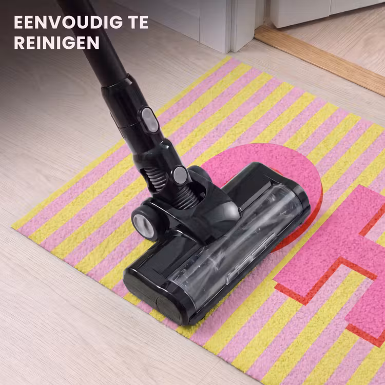 Deurmat - Tekst - Strepen - Roze — 9