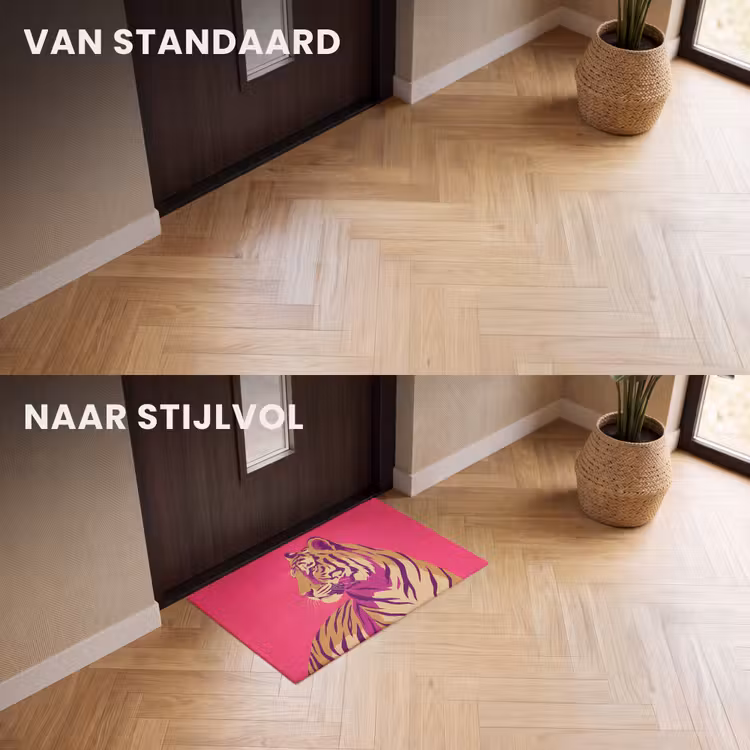 Deurmat - Tijger - Modern - Neon — 3