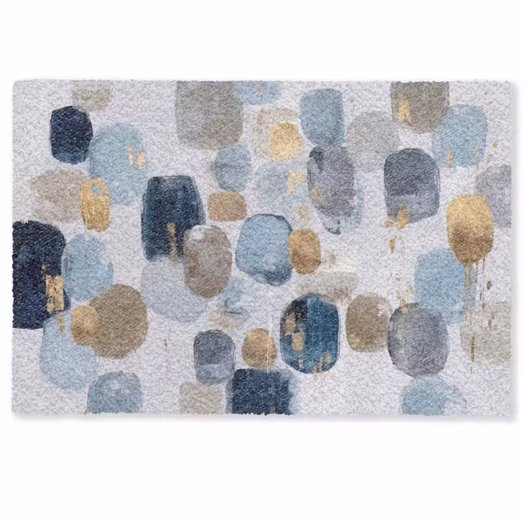 Deurmat - Abstract - Goud - Vormen — 1