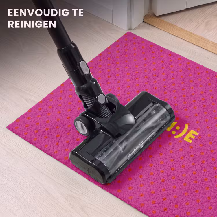Deurmat - Smile - Stippen - Roze — 9
