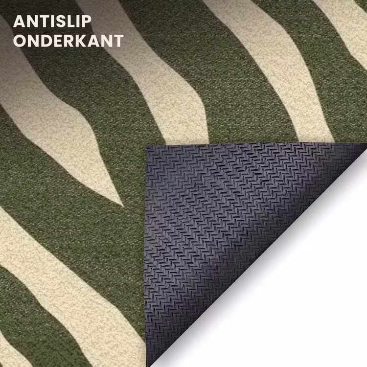 Deurmat - Zebra - Patroon - Groen — 6