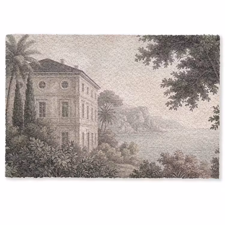 Deurmat - Zee - Villa - Beige — 1