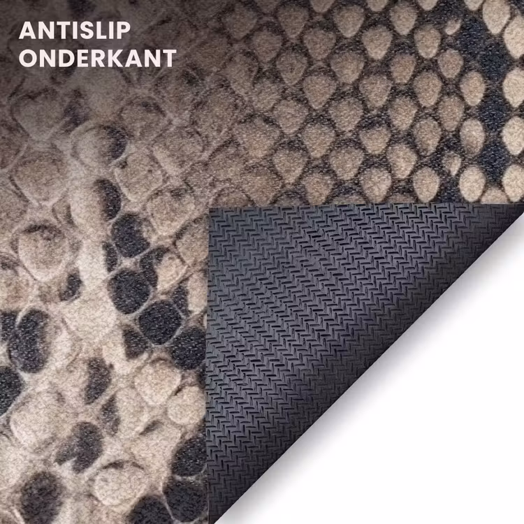 Deurmat - Slangenprint - Python - Bruin — 6