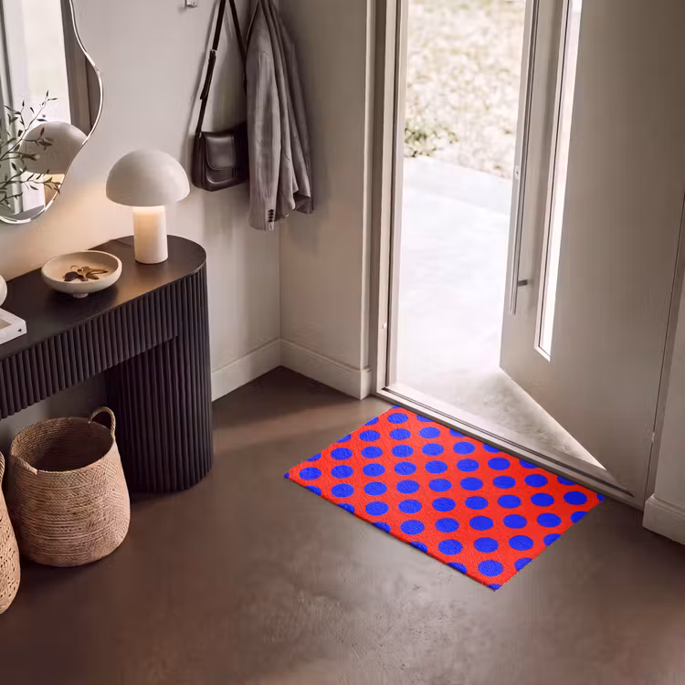 Deurmat - Dots - Klassiek - Rood — 8