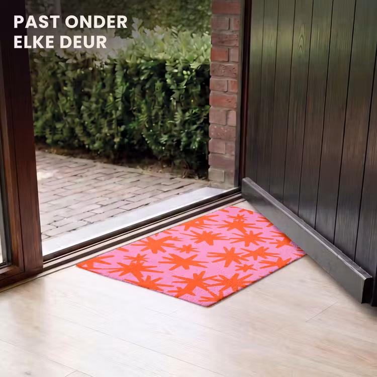 Deurmat - Modern - Sterren - Roze — 7