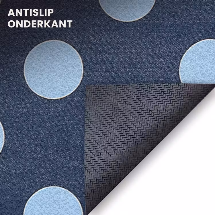 Deurmat - Klassiek - Dots - Blauw — 6