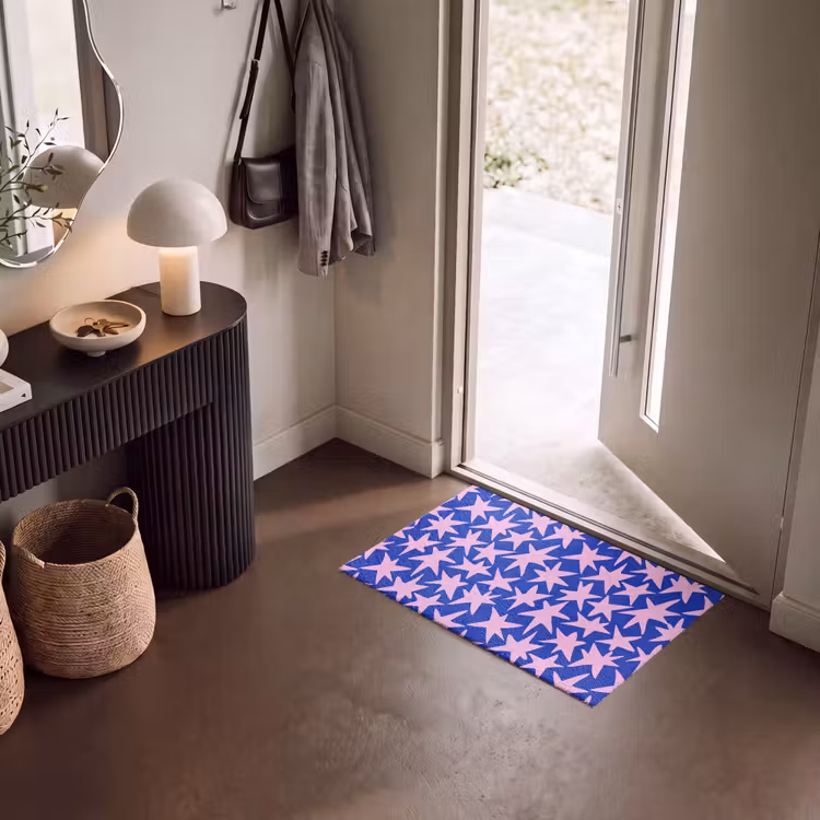 Deurmat - Modern - Sterren - Blauw — 8
