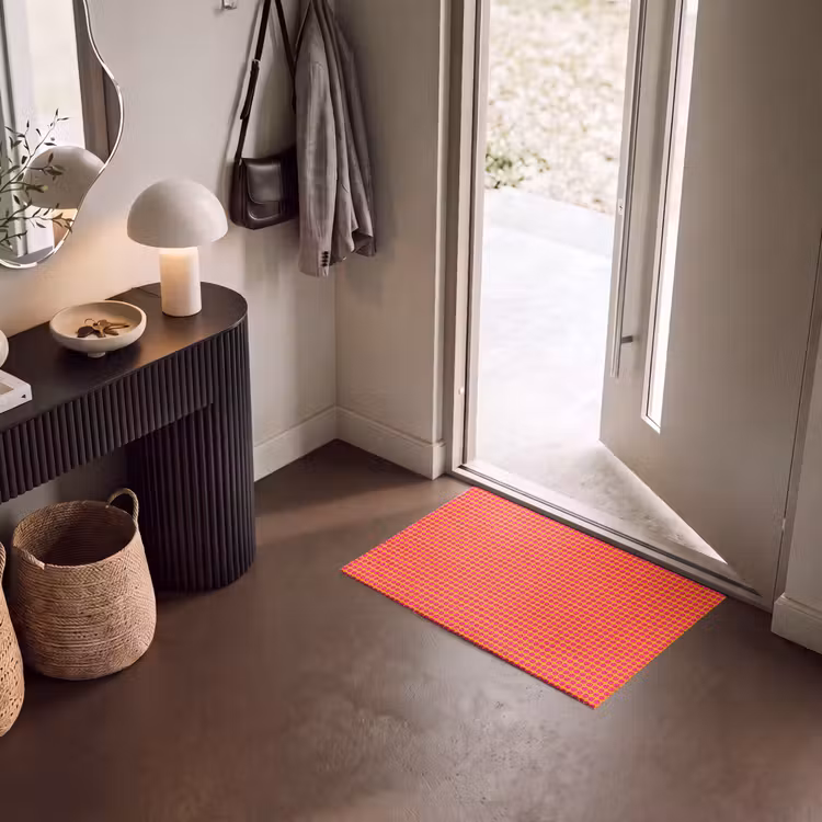 Deurmat - Modern - Stippen - Oranje — 8