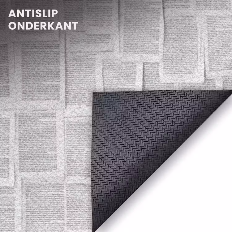 Deurmat - Papier - Overlappend - Textuur - Modern - Wit — 6
