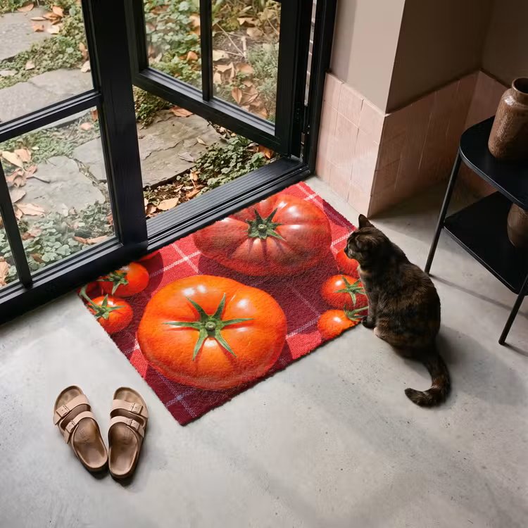 Deurmat - Tomaat - Rood - Eten — 2