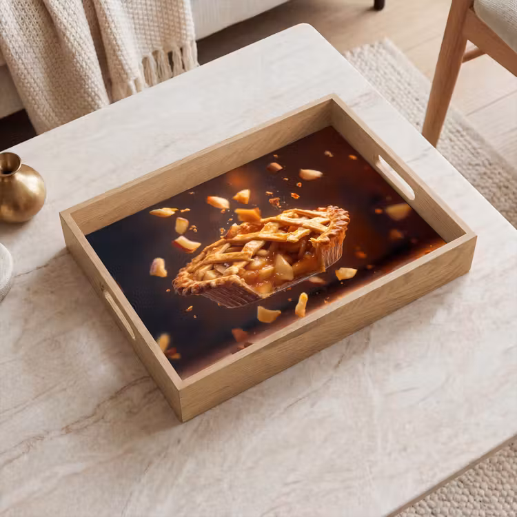 Dienblad - Appel - Taart - Warm - Eten — 2