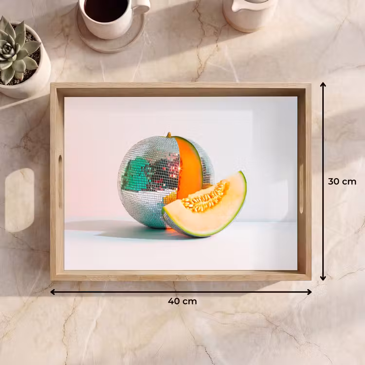 Dienblad - Disco - Discobal - Meloen - Pastel — 7