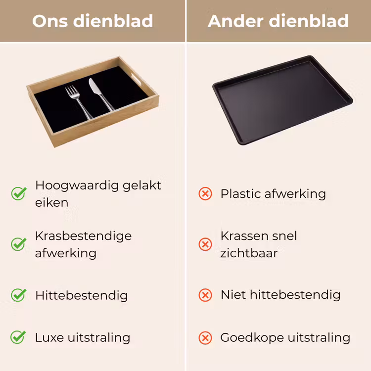 Dienblad - Bestek - Klassiek - Elegant — 9