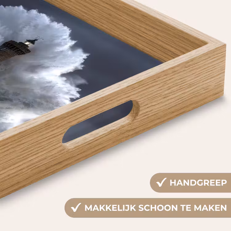 Dienblad - Golf - Vuurtoren - Schuimend water — 8