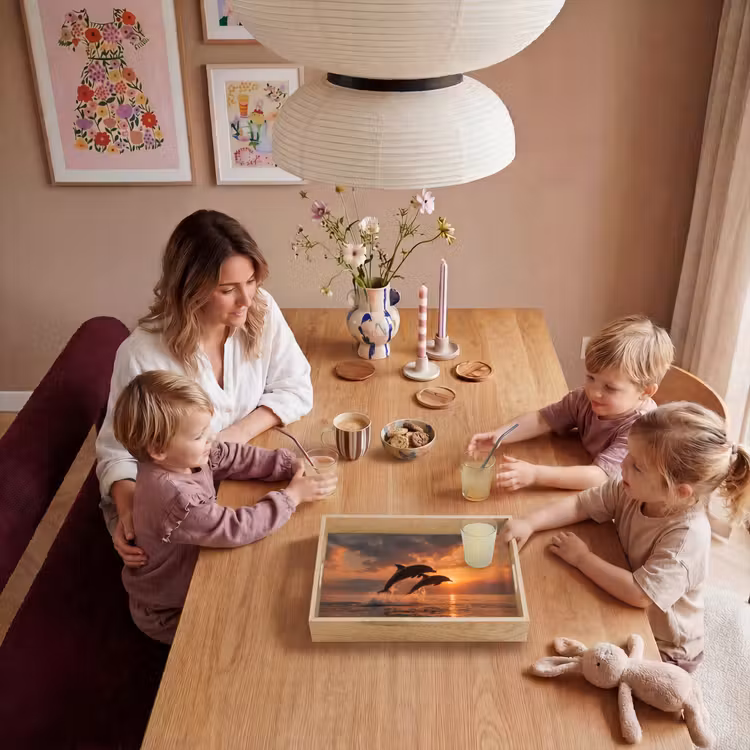 Dienblad - Dolfijnen - Zee - Realistisch — 5