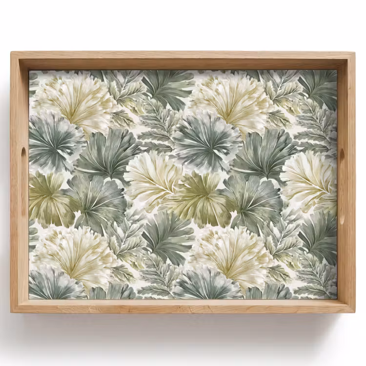 Dienblad - Bladeren - Botanisch - Groen — 1
