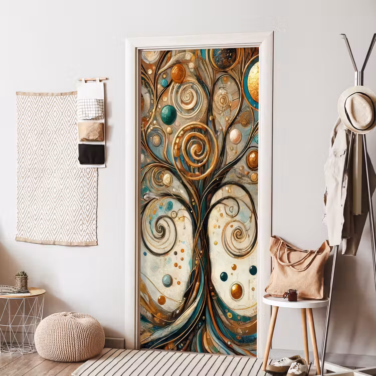 Deursticker - Levensboom - Boom - Abstract - Modern — 8