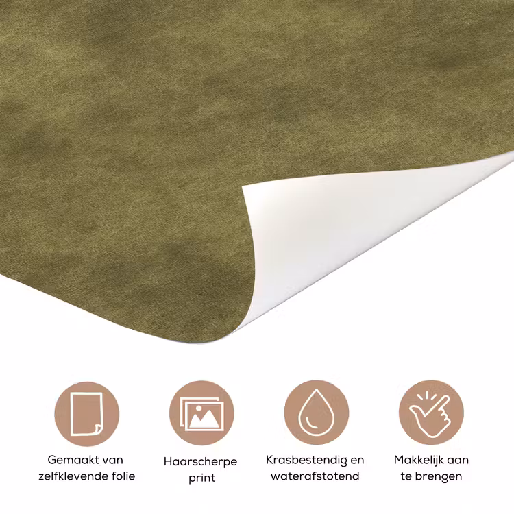 Deursticker - Textuur - Abstract - Groen — 3