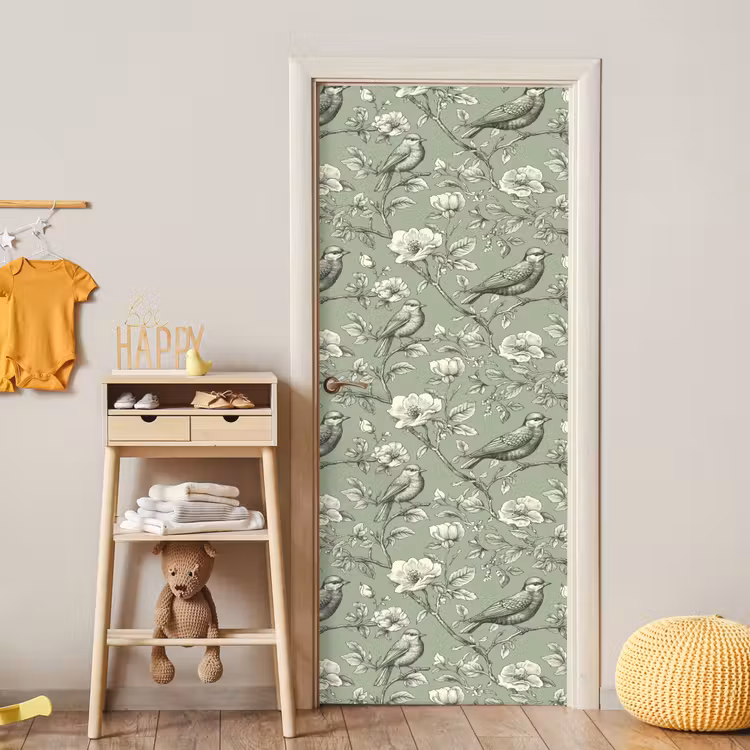Deursticker - Klassiek - Botanisch - Groen — 6