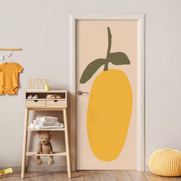 Deursticker - Fruit - Abstracte kunst - Modern — 6