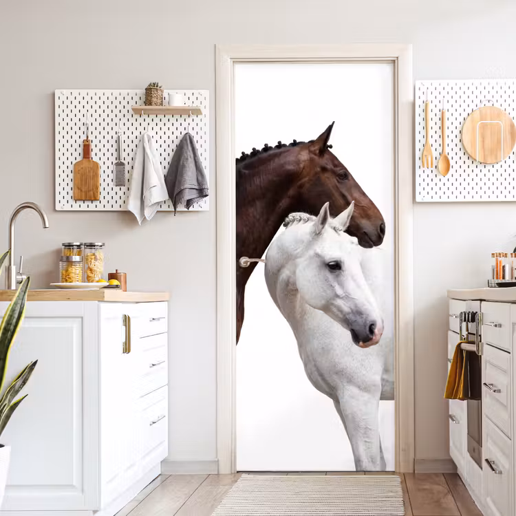 Deursticker - Paard - Modern - Balans — 7
