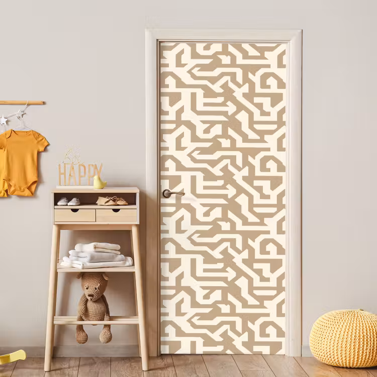 Deursticker - Modern - Abstract - Beige — 6