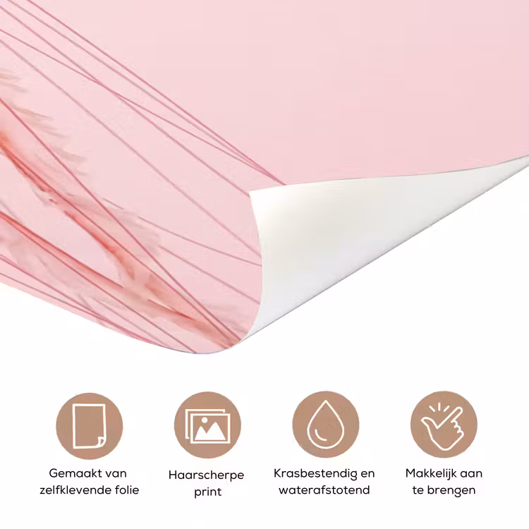 Deursticker - Sierlijk - Kwal - Roze — 3