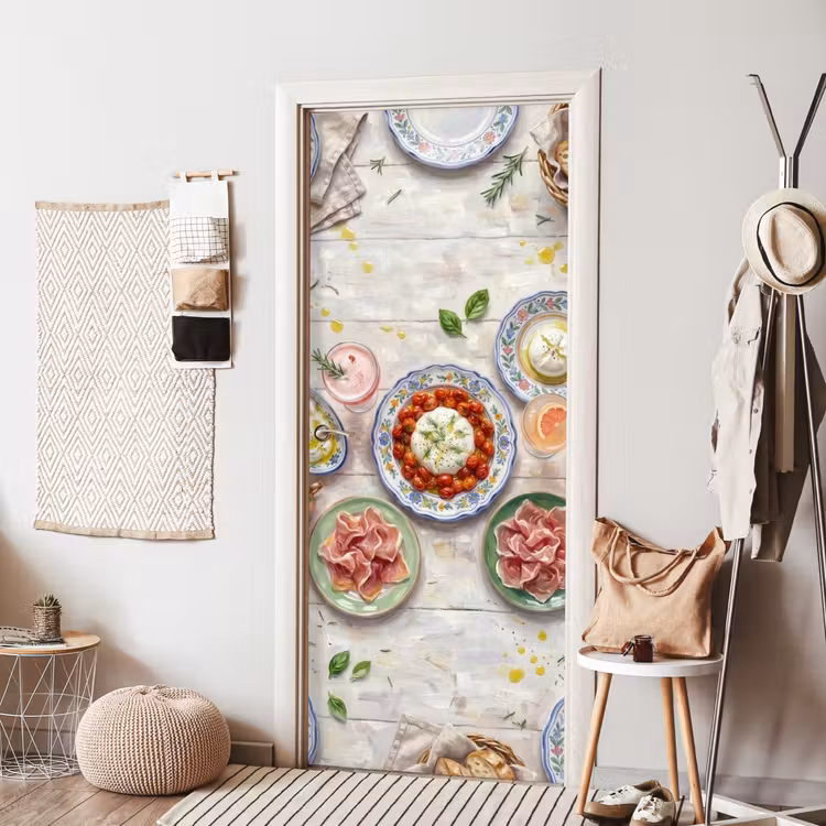 Deursticker - Eten - Tafel - Divers - Modern — 8