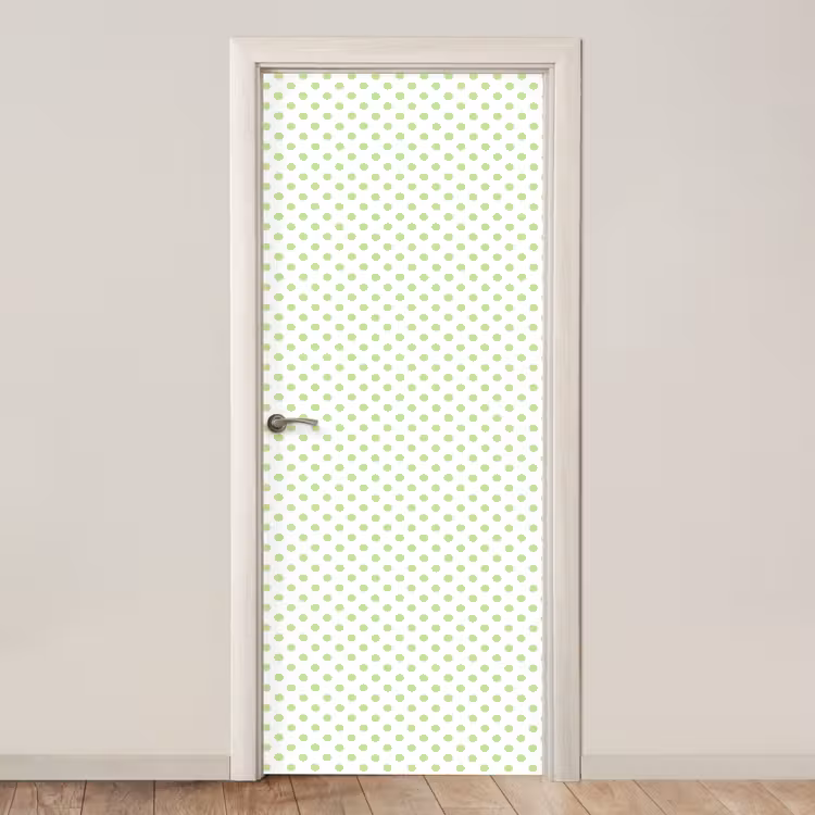 Deursticker - Dots - Klassiek - Groen — 1