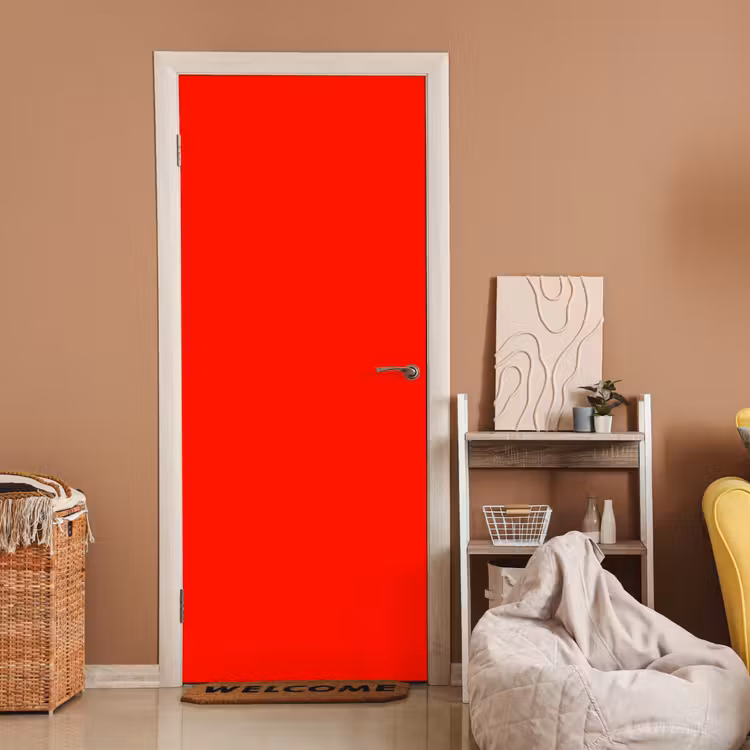 Deursticker - Vibrant - Vermilion - Rood — 2