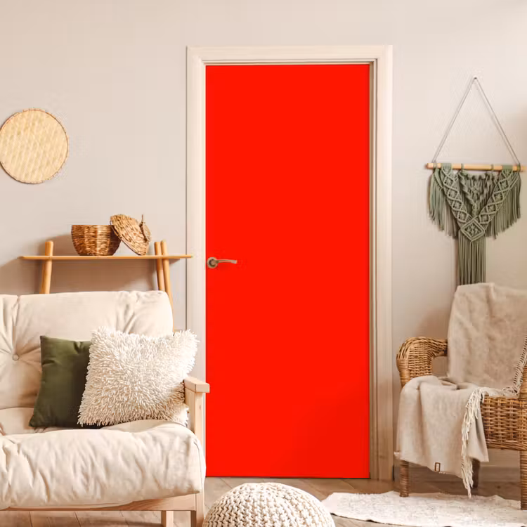 Deursticker - Vibrant - Vermilion - Rood — 4