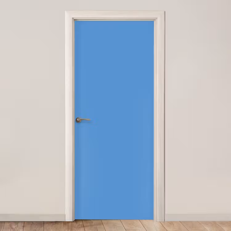 Deursticker - Cornflower - Blue - Blauw — 1