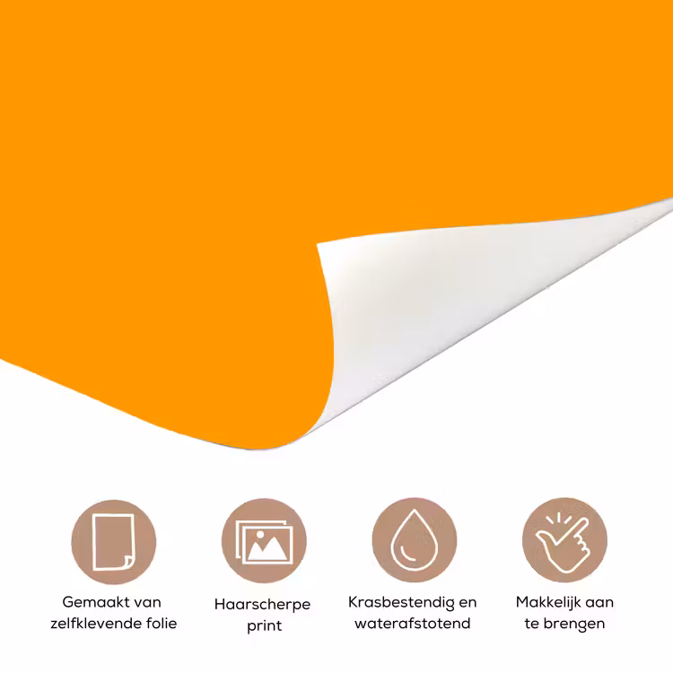 Deursticker - Warm - Ochre - Oranje — 3