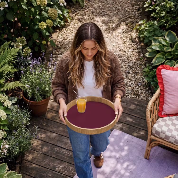 Dienblad - Deep - Plum - Paars — 6