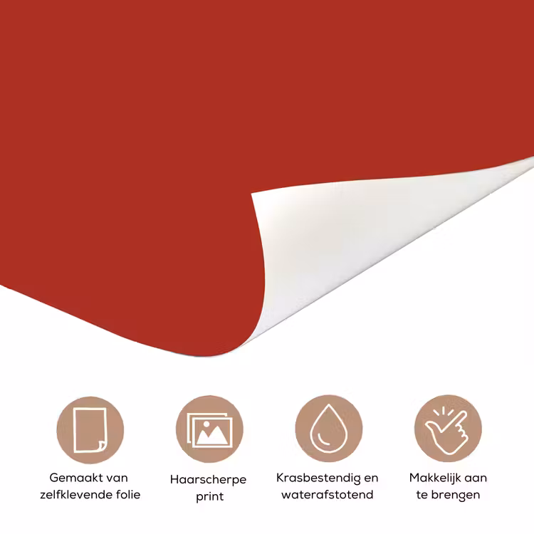 Deursticker - Deep - Crimson - Rood — 3