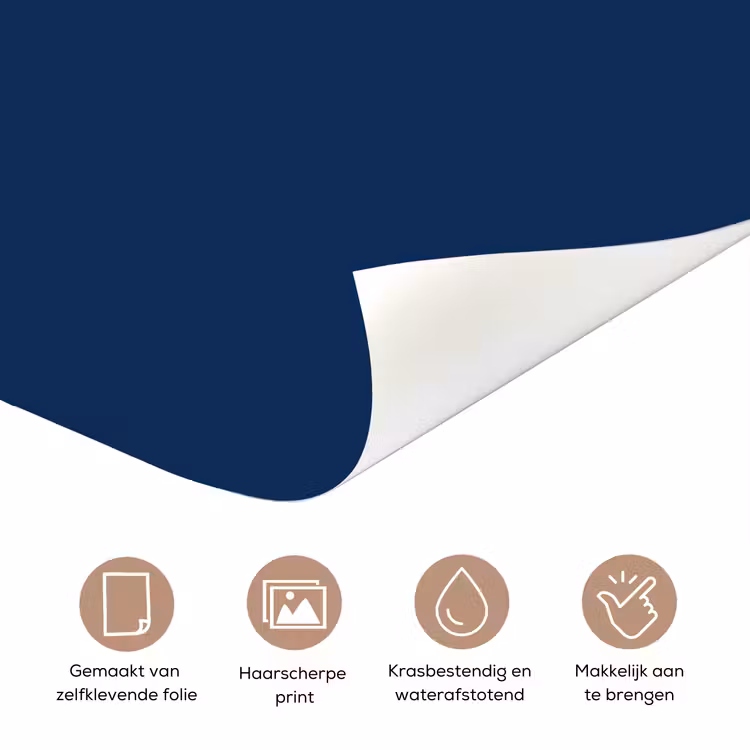 Deursticker - Midnight - Navy - Blauw — 3