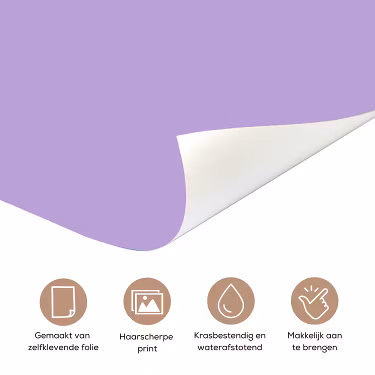 Deursticker - Soft - Lavender - Paars — 3