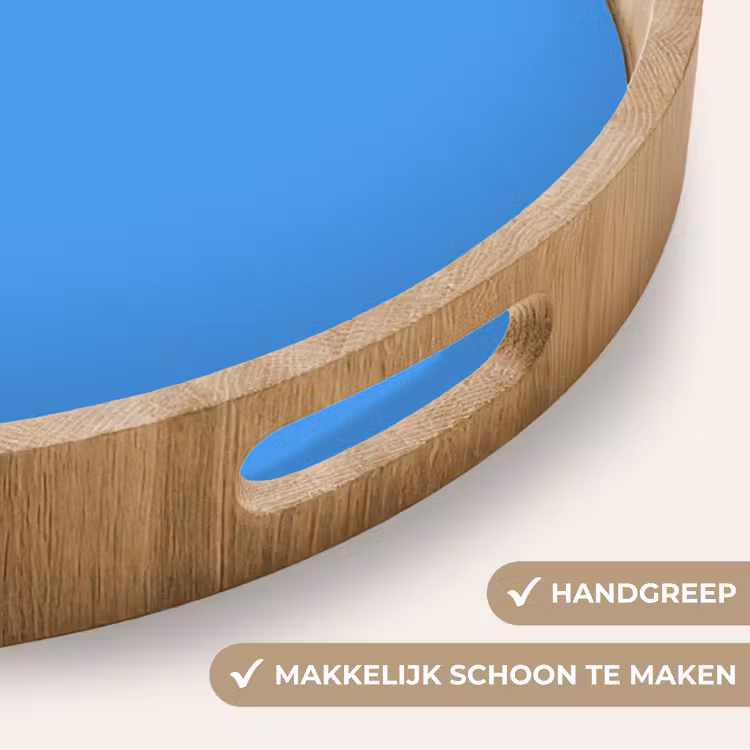 Dienblad - Bright - Azure - Blauw — 8